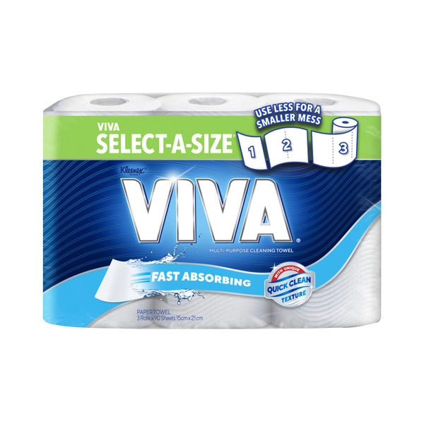 Viva Select-A-Size Paper Towels 3 pack