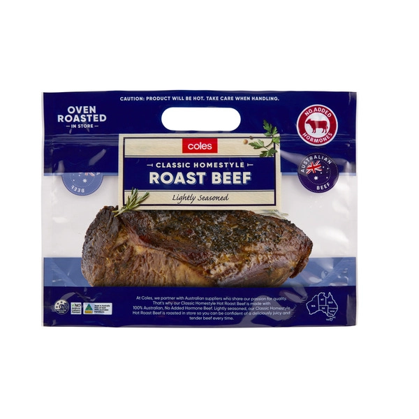 Coles Hot Roast Beef 1 each