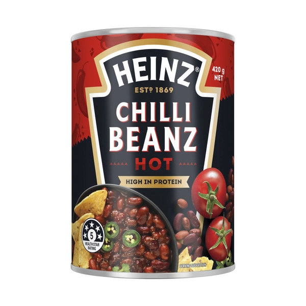 Heinz Mexican Chilli Beans Hot Baked beans 420g