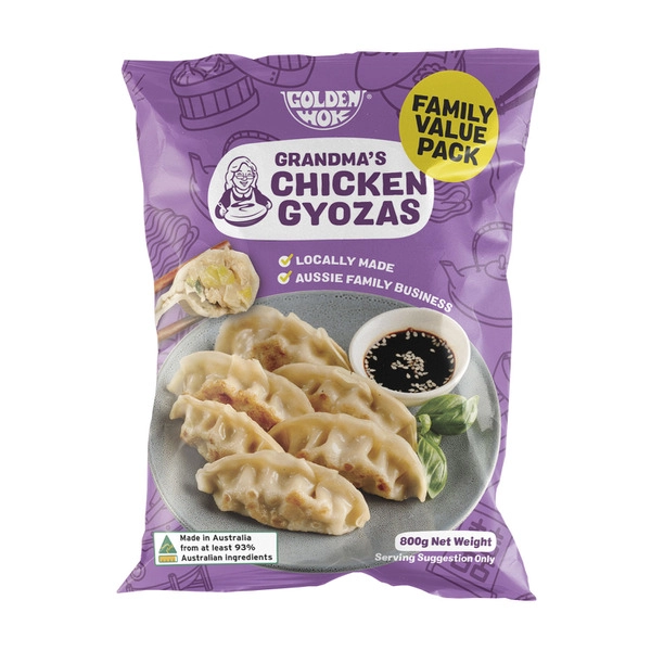 Grandma's Golden Wok Chicken Gyoza 800g