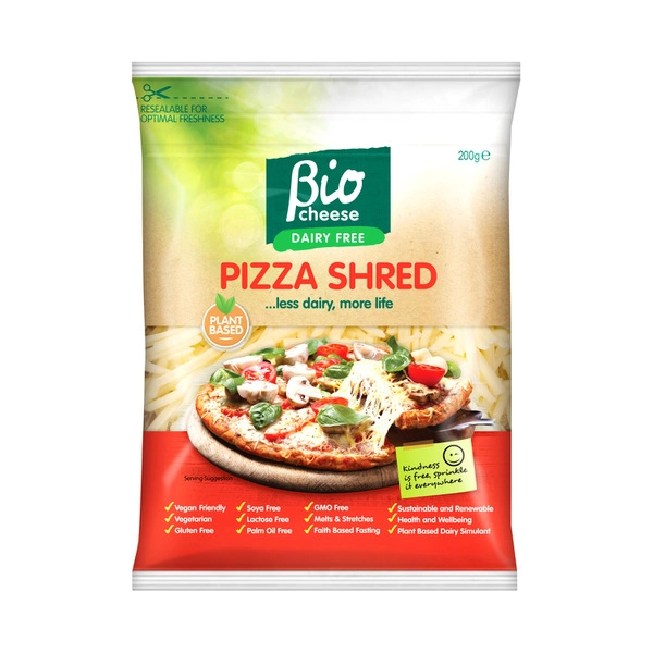 Bio Cheese Pizza Shred 200g