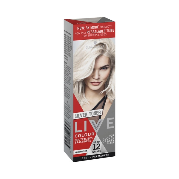 Schwarzkopf Silver Toner  Live Colour 1 pack