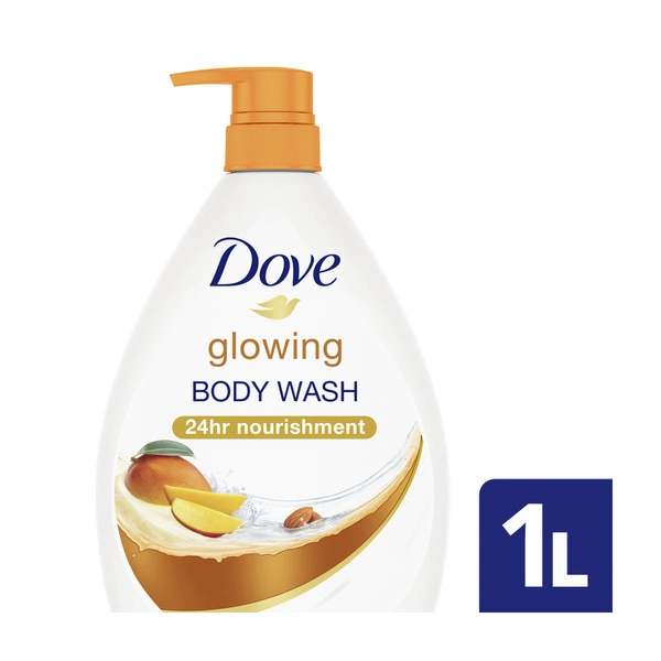 Dove Glowing Mango Body wash 1L