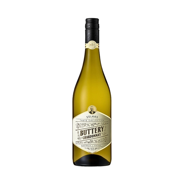 Selaks Taste Collection Buttery Chardonnay 750mL 1 Each