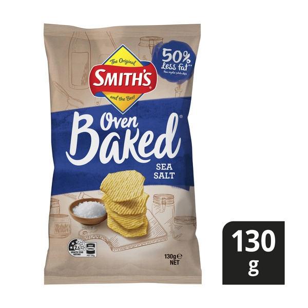 Smith's Baked Salt Snacks 130g