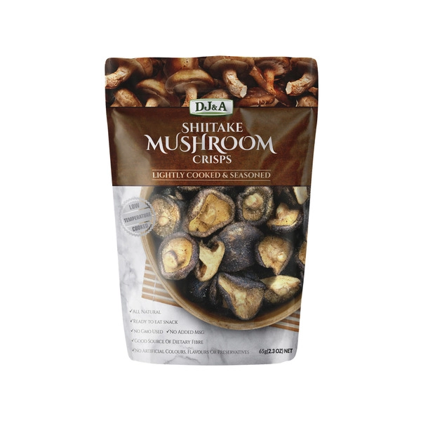 Dj&a Shiitake DJ&A SHIITAKE MUSHROOM CRISPS 65G 