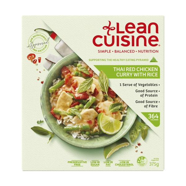 Lean Cuisine Thai Red Chicken Curry 375g