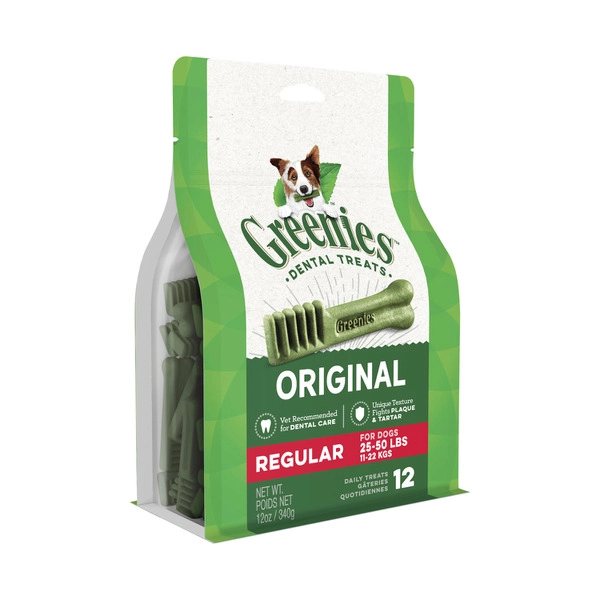 Greenies Original Dog Treat Regular 340g 12 pack