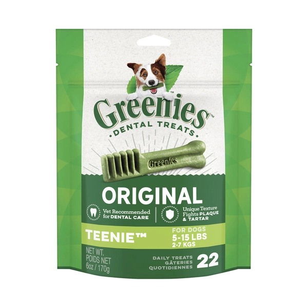 Greenies Original Dog Treat Teenie 170g