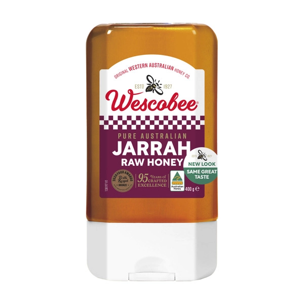 Wescobee Jarrah Upside Down Honey 400g