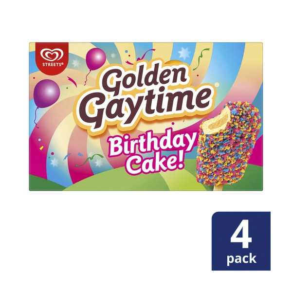 Streets Golden Gaytime Birthday Cake 400mL