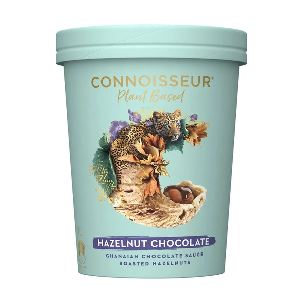 Connoisseur Plant Based Hazelnut Chocolate Ice Cream 1L