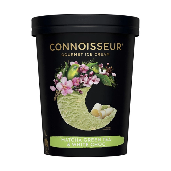 Connoisseur Ice Cream Matcha Green Tea With White Chocolate 1L