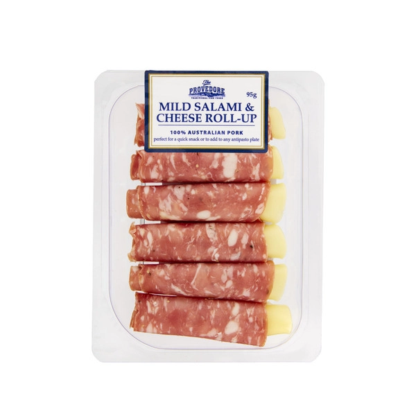 Provedore Mild Salami & Cheese Roll Ups 95g