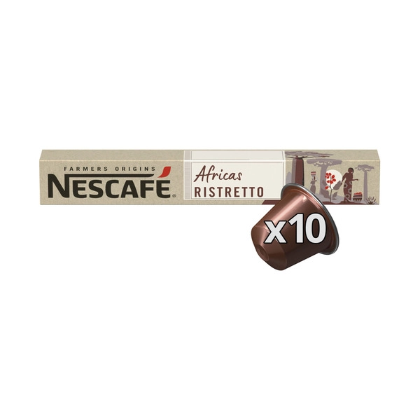 Nescafe Farmers Origins Africa Ristretto Capsules 10 pack