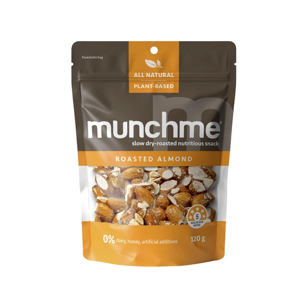 Munchme Nutritious Snack Roasted Almond 120g