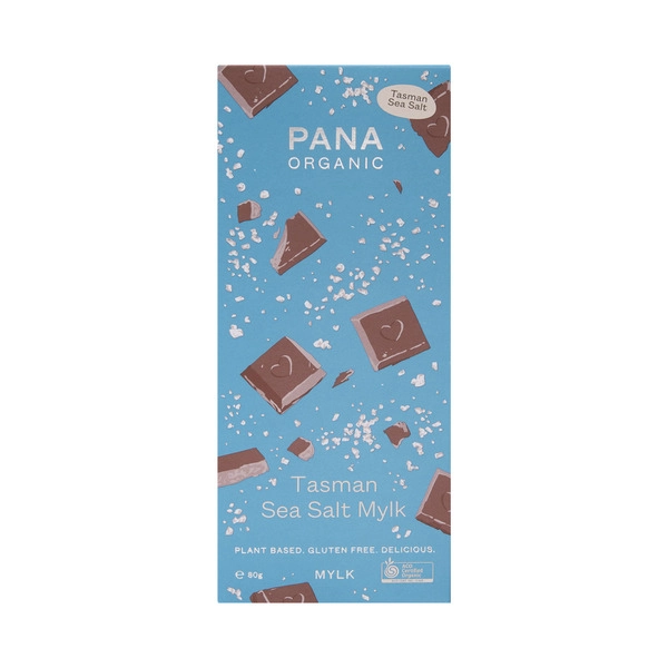 Pana Organic Mylk Tasman Sea Salt Chocolate 80g