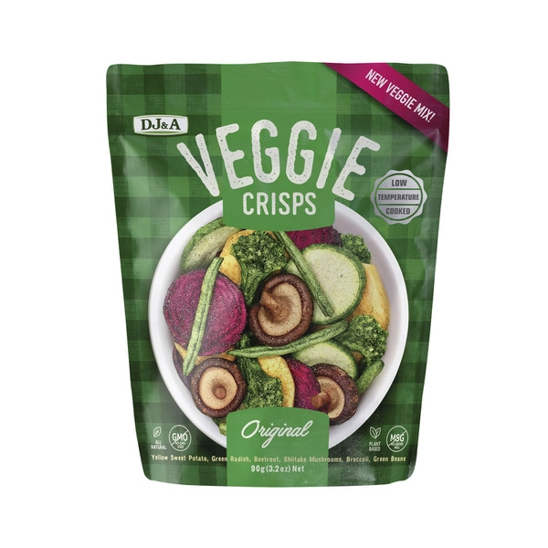 Dj&a Veggie DJ&A VEGGIE CRISPS ORIGINAL:90GRAM 