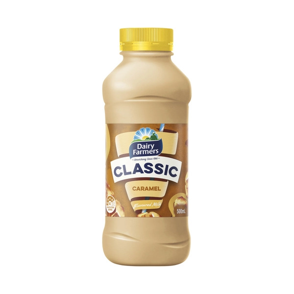 Dairy Farmers Caramel DAIRY FARMERS CARAMEL FLAVOURED MILK 500ML 