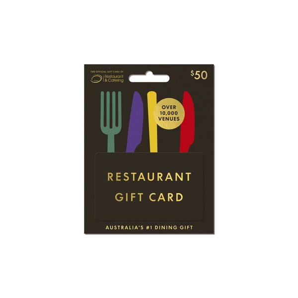 Tcn Fine Dining $50 Gift Card 1 each