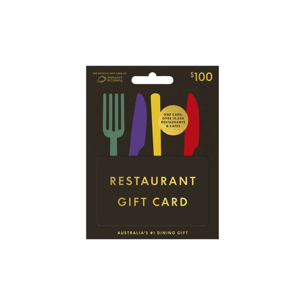 Tcn Fine Dining $100 Gift Card 1 each