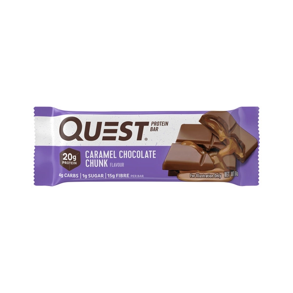 Quest Protein Bar Caramel Chocolate Chunk 60g