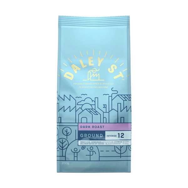 Daley Street Dark Coffee Ground 200g