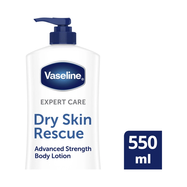 Vaseline Dry Skin Rescue Advanced Strength Body Lotion 550mL