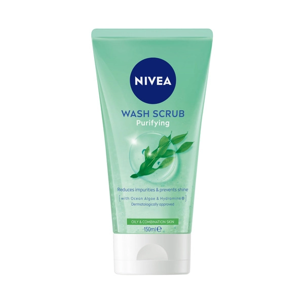 Nivea Daily Essentials Wash And Scrub 2 In 1 150mL