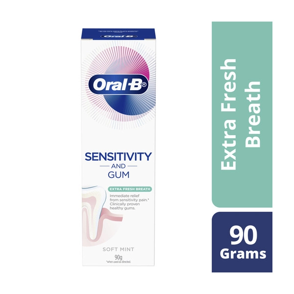 Oral B Sensitivity & Gum Extra Fresh Breath Toothpaste 90g