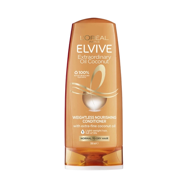 L'Oreal Elvive Extraordinary Oils Coconut Conditioner 300mL