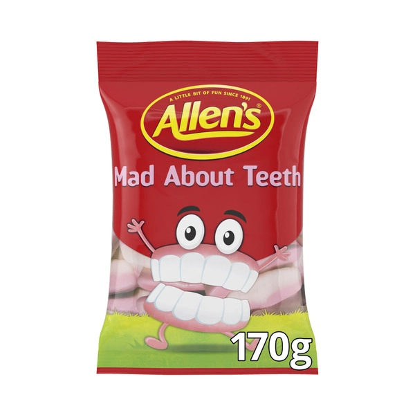 Allen's Lollies Mad About Teeth 170g