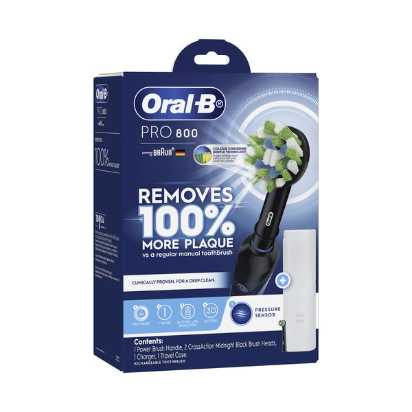 Oral B Pro 800 Cross Action Electric Toothbrush 1 pack