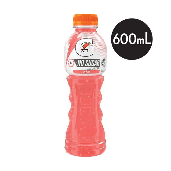 Gatorade Berry No Sugar Sport Drink 600mL