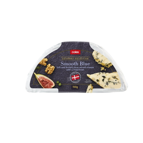 Coles Smooth Blue Cheese 150g