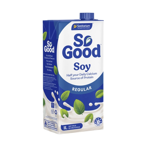 Sanitarium So Good Long Life Regular Soy Milk 1L