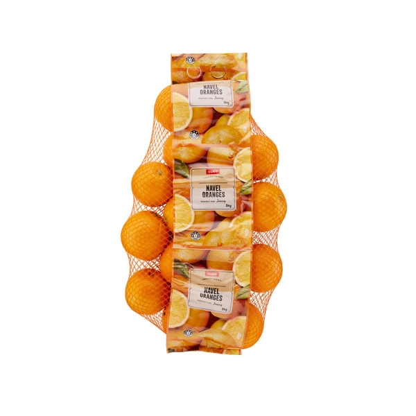 Coles Oranges Prepacked 3kg