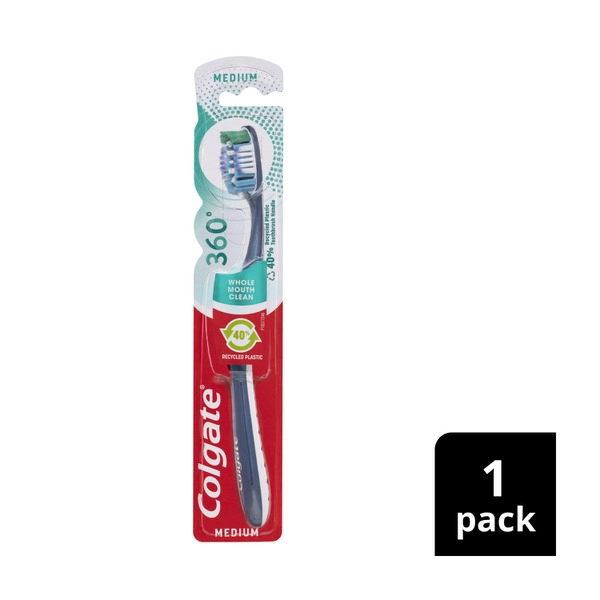 Colgate 360 Degree Medium Toothbrush 1 pack