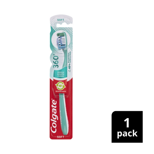 Colgate 360 Degree Soft Toothbrush 1 pack