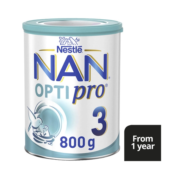 Nestle NAN Optipro 3 Premium Toddler Milk Drink Powder From 1 Year  800g