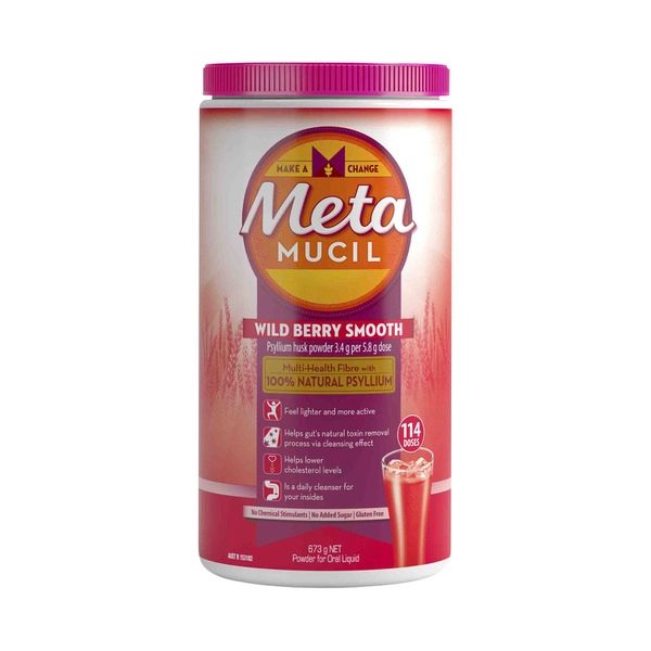 Metamucil 114 Dose Wild Berry 673g