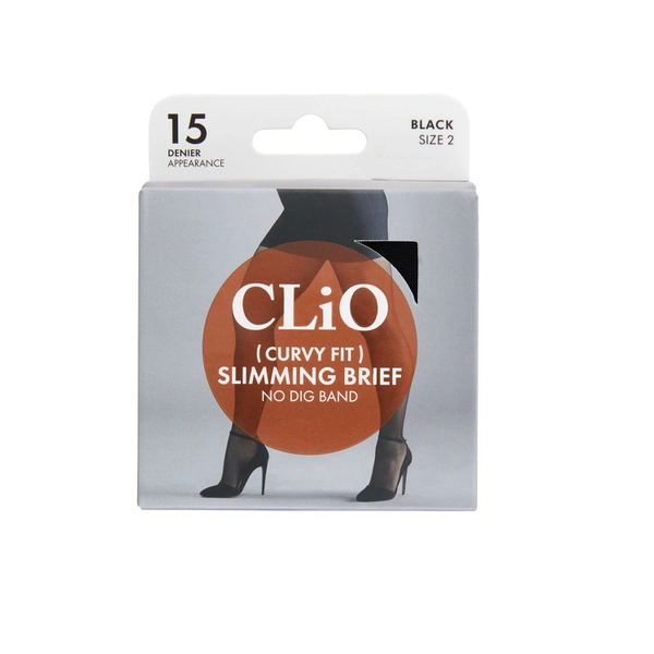 Clio Curvy Slimming Tights 15D Black 2 1 each