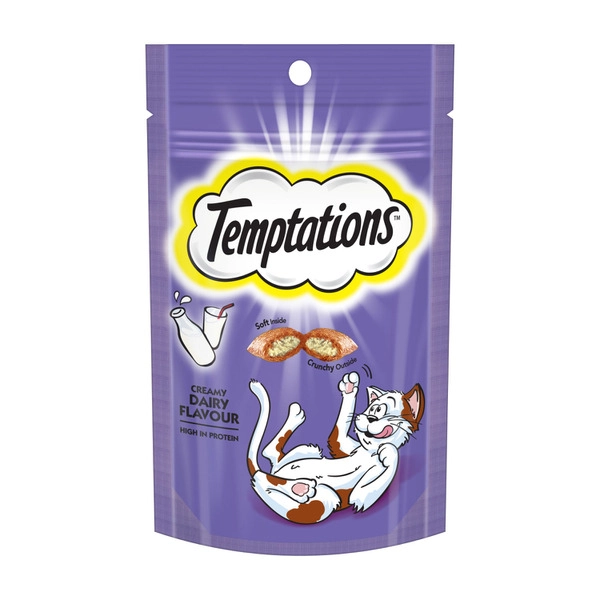 Temptations Cat Treats Creamy Dairy 85g