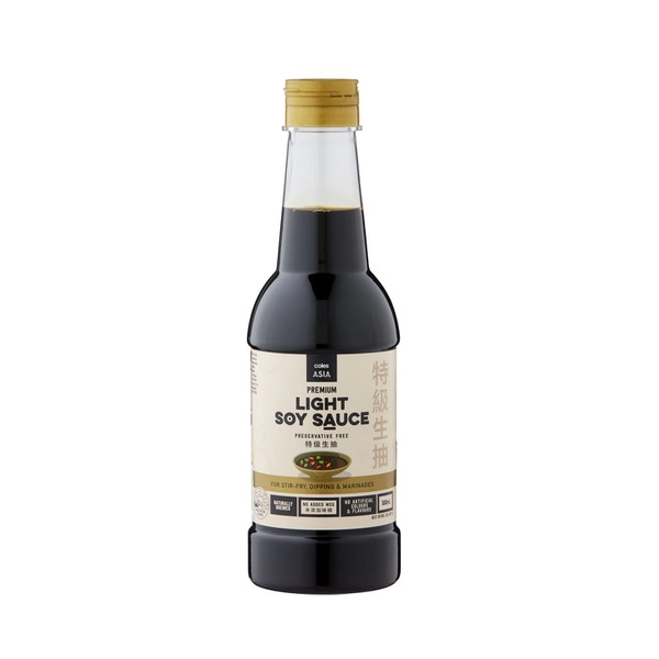 Coles Asia Light Soy Sauce 500mL