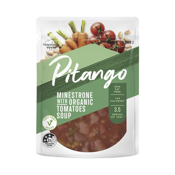 Pitango Organic Soup Minestrone 600g