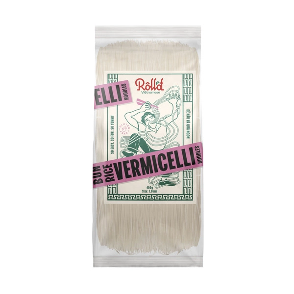 Roll'D Rice Vermicelli Noodles 400g