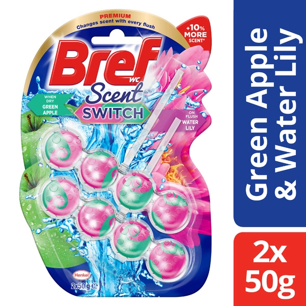 Bref Scent Switch Apple Lily Twin Pack 100g