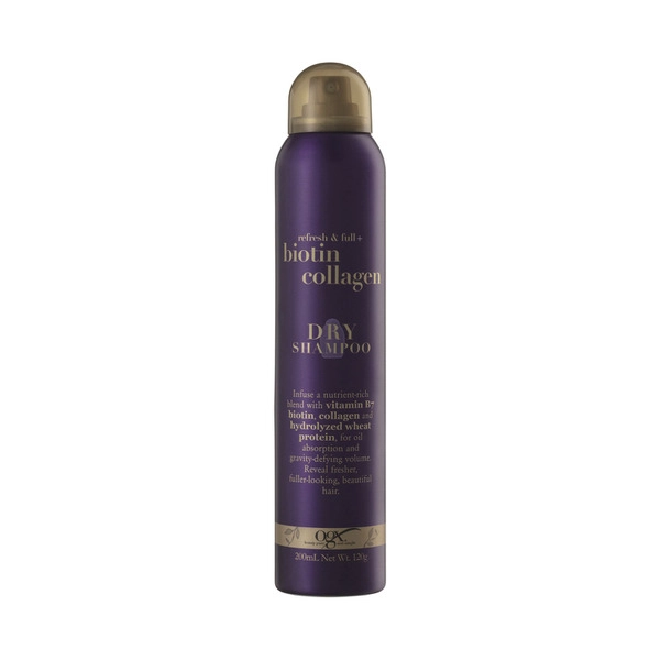 Ogx Refresh & Full + Biotin & Collagen Dry Shampoo 200mL