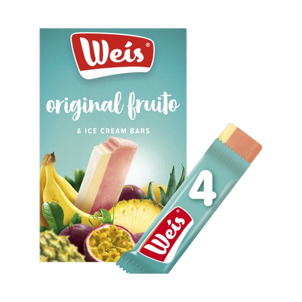 Weis Fruit Ice Fruito Bars 4 pack 280mL