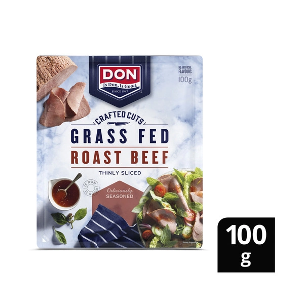 Don Crafted Cuts Grass Fed Roast Beef 100g